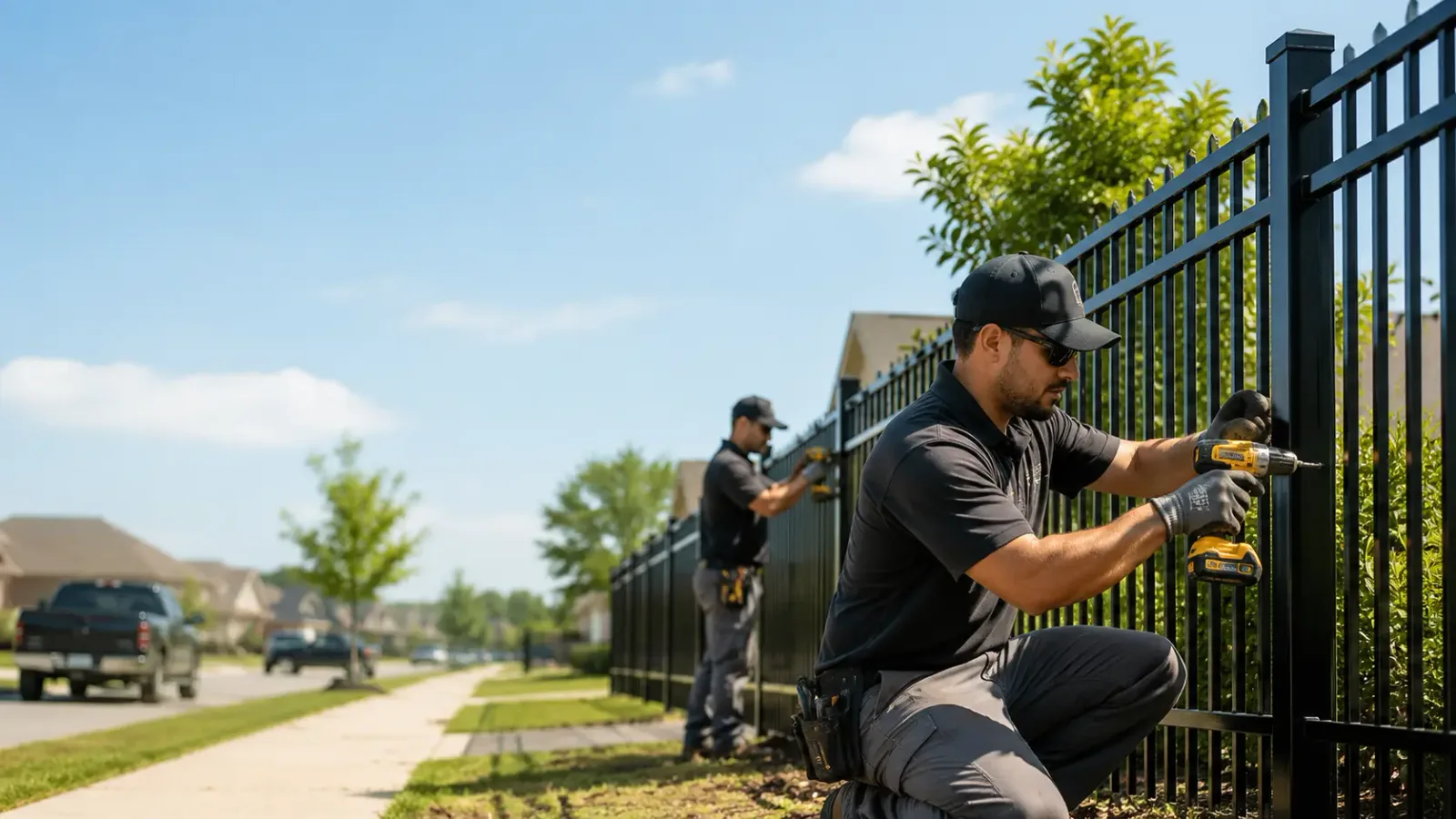 Metal Fence Installation in Mountain Lake, MN